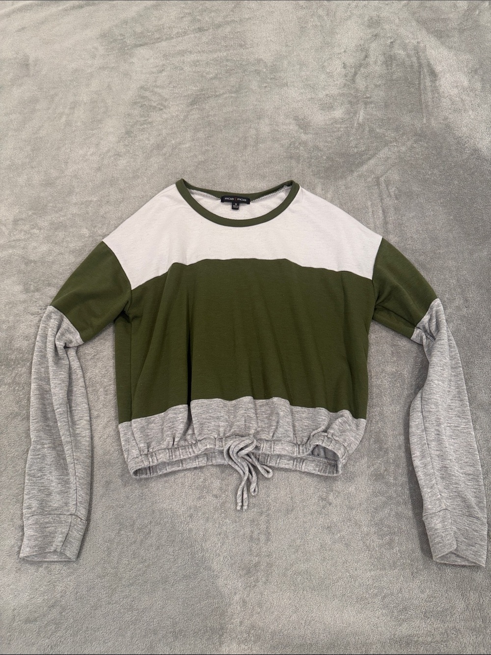 Striped long sleeve shirt